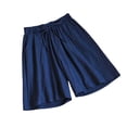 thumbnail image 3 of Sleep Shorts for Women Comfy Women’s Home Shorts Elastic Waist Drawstring Comfy Pajama Shorts Loose Casual Summer Boxer Shorts Loungewear Navy 3XL, 3 of 6