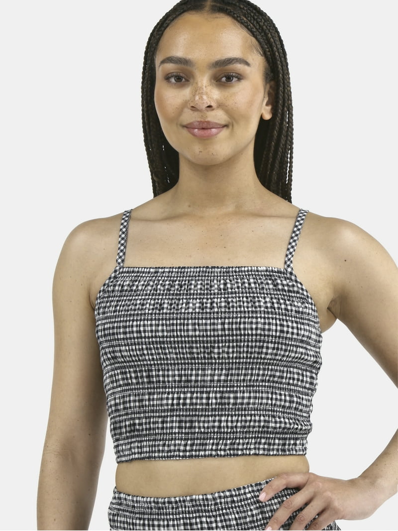 No Boundaries Smocked Cami Top and Maxi Skirt Set Women's 2-Piece