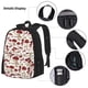 thumbnail image 3 of Fotbe Mushroom Set Escolar 3 en 1 para Niños - Mochila Duradera con Lonchera Aislante y Estuche para Lápices - Mochila Escolar para Niños y Niñas, 3 of 7