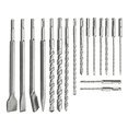 thumbnail image 2 of Juego Brocas Cinceles Sds Plus Para Martillo 17 Pzs +estuche Plata/Azul, 2 of 4
