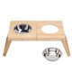 thumbnail image 2 of Estante elevado para tazones para perros, soporte para tazones elevados para gatos Tazón para mascotas Estante elevado para tazones para gatos fiel a su promesa Jadeshay A, 2 of 8