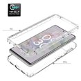 thumbnail image 4 of for Google Pixel 6/7 Pro Case Phone Protector Dustproof Anti-drop High Transparency Gradient 2 Layers Structure High Elasticity Phone Back Cover for Google Pixel 6//6A/7 Pro, 4 of 10