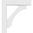 thumbnail image 3 of 3"W x 20"D x 20"H Standard Imperial Architectural Grade PVC Bracket With Block Ends, 3 of 8