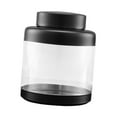 thumbnail image 4 of deevoka Airtight Storage Jar with Lid Sealed Clear Can for Sugar Dried Fruits Cookie Black, 4 of 9