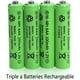 thumbnail image 3 of Pilas recargables Betmaxful FULIN AAA 1,2 V 300 mAh x12, 3 of 8