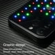 thumbnail image 2 of Cubierta trasera del teléfono, funda protectora para teléfono con luz RGB, película templada, accesorios para teléfono, 2 of 9