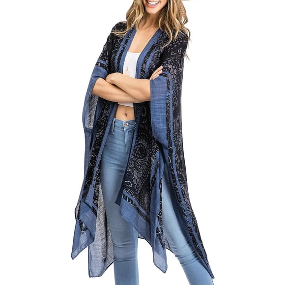 Kimono cardigan floral Spicy Sandia para verano