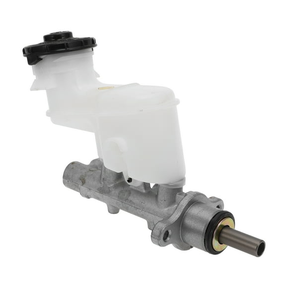 Unique Bargains No.46101SDDA02 Brake Master Cylinder with Reservoir for Acura TSX 2004-2005 Engine Compartment Hydraulic Master Cylinder Durable Aluminum Alloy Plastic 1 Pc Silver Tone White