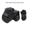 thumbnail image 3 of Étui de Protection en Cuir PU Vintage avec Sangle de Remplacement pour Fujifilm XT100, 3 of 8