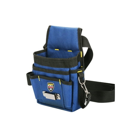 

Electrician Tool Bag Oxford Cloth Waist Pack Multi Pockets Portable Heavy Duty