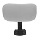 thumbnail image 1 of Reposacabezas para silla de oficina, ajustable, duradero, fácil de instalar, soporte para el cuello Gris en marco negro, 1 of 9