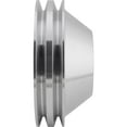 thumbnail image 3 of Small Block Chevy Cast Alum. Short Pump Double Groove Pulley, 3 of 10