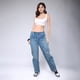 thumbnail image 4 of Pantalón Savi Jeans Mom Azul SB4702 Tiro Medio para Mujer, 4 of 4