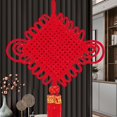 thumbnail image 2 of Colgante de nudo chino para sala de estar, gran personaje Fu, decoración de Año Nuevo Chino, borla de casa adosada, regalo especial para extranjeros oso de fresa Electrónica, 2 of 3