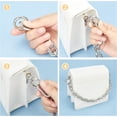 thumbnail image 6 of Alloy Bag Handle Chains Straps Handbag Wallet Replacement Chains Accessories with Clasp for DIY DIY Bag Making Chains 14.2inches, 6 of 6