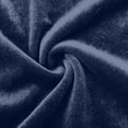 thumbnail image 6 of zaveiop Womens High Waisted Sweatpants Flare Leg Lounge Pants Drawstring Waist Velour Pants Pajama Pants with Pockets (Navy, XL), 6 of 6