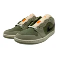 thumbnail image 2 of N I-K-E A i r-Jor-dan 1 Low Craft SE Olive Green Shoes FD6819-300 - Men's Size 8, 2 of 6