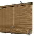 thumbnail image 4 of Simple Elegance by Ben&Jonah Cordless Eclipse Collection Vinyl Roll-Up Blind 60"L x 72"W - Woodtone, 4 of 4