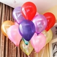 thumbnail image 1 of Globo de látex de 12 pulgadas y 2,8 gramos con diseño de perla extra gruesa para decoración de sala de bodas, para cumpleaños y bodas, 1 of 5