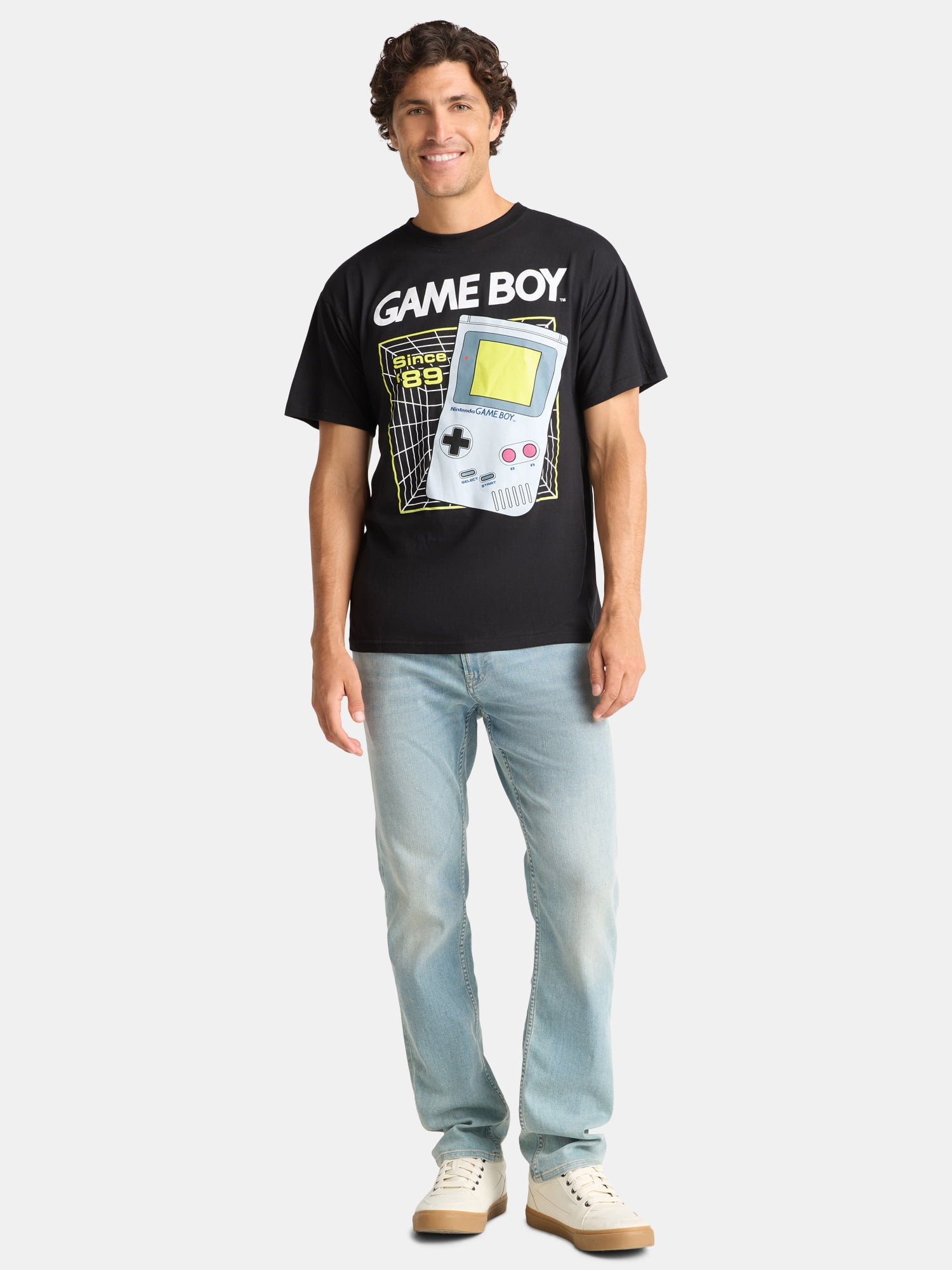 Nintendo Gameboy Game Boy Men's & Big Men's Graphic Tee Shirt, Sizes S-3XL