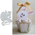 thumbnail image 1 of Troqueles de corte de metal Suds&WH con forma de conejo lindo de Pascua, 1 of 7