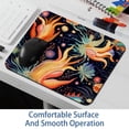 thumbnail image 6 of Sea Slug Desk Pad Mousepad Gaming Mouse Pad, Square 8.3x9.8 Inch Non-Slip Rubber Bottom Printed, Suitable for Office and Gaming, 6 of 6