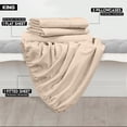 thumbnail image 2 of Juego de sábanas Utopia Bedding King Size de microfibra cepillada, 2 of 6