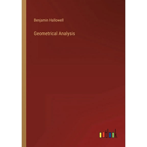 Geometrical Analysis, (Paperback)
