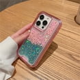 thumbnail image 5 of Allytechgroup Glitter Bling Case Cover for Apple iPhone XS Max, Sparkle Gradient Color Design Drop Protective Bumper Shockproof Anti-Scratch Phone Case for Girls Women, Pink, 5 of 7