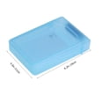 thumbnail image 2 of Miangastore 5pcs 3.5inch Portable Hard Drive Protection Case Plastic Hard Disk Storage Case Protector (Mixed Colors), 2 of 8