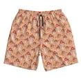 thumbnail image 5 of Goofa Mushroom Printed Mens Swim Trunks Summer Quick Dry Short Beach Swimwear Bathing Suits-Large, 5 of 9