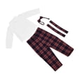 thumbnail image 1 of Traje de manga larga para niños conjuntos de ropa de otoño para niños algodón transpirable exquisito para uso diario para fiesta de cumpleaños para boda LHCER Otros, 1 of 8