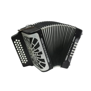Hohner Compadre GCF Accordion with Gig Bag (Black)