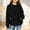 Black, variant on Kids Hoodies Light Pink Hoodies Long Sleeve Pullover Tops Fall Winter Clothes Girls Size 9-10 Years Clothes