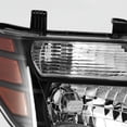 thumbnail image 4 of AKKON - For Black 08-12 Pathfinder Headlights Head Lamps Front Lamps Direct Replacement Pair Left + Right, 4 of 6