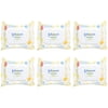Johnsons Baby Hand and Face Sanitizing Wipes for Travel, 25 Ea, 6 Pack