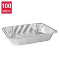 thumbnail image 1 of Titan Half Steam Deep Table Aluminum Pans, 100-count, 1 of 1