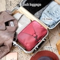 thumbnail image 5 of Travel Toiletry Bag - Large  Organizer, Leak-proof Design & Durable Hook for Full-Size Toiletries, Makeup, ,Red, 5 of 6