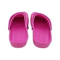 thumbnail image 4 of Affordable Apparel Women's Rubber Clogs (Assorted Colors) (8, Fuchsia), 4 of 4
