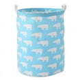 thumbnail image 1 of YOPTOP Laundry Basket Large Hamper Foldable Bag Cartoon Storage Barrel Kid Toys Organizer Laundry Hamper Bathroom Large Laundry Basket,6, 1 of 2