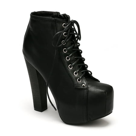breckelles lace up boots