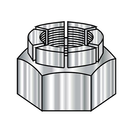 

6-32 Flex Type Lock Nut Full Height 18-8 Stainless Steel (Pack Qty 250) BC-06NXL188