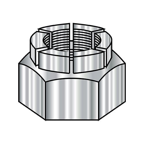 5/16-18 Flex Type Lock Nut Full Height 18-8 Stainless Steel (Pack Qty 125) BC-31NXL188