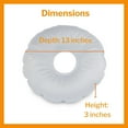 thumbnail image 6 of McKesson Inflatable Donut Seat Cushion, White, 300 Pound Capacity, 13", 6 Ct, 6 of 8