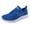 Blue, variant on KELINFONG Mens Walking Sneakers Wide Width Slip on Tennis Shoes Running Shoes for Athletic Workout Gym Jogging