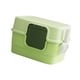 thumbnail image 4 of Caja de arena para gatos Yinane completamente cubierta verde 51 cm x 35,5 cm x 34 cm, 4 of 8