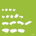 thumbnail image 3 of Hubelino 128 Piece Run Elements - The Original Marble Run Expansion Set - Made in Germany, 3 of 5