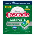 thumbnail image 3 of Cascade Complete Action Pacs, Dishwasher Detergent, Lemon, 16 Count, 3 of 11