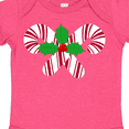thumbnail image 4 of Inktastic Candy Canes and Holly Christmas Boys or Girls Baby Bodysuit, 4 of 5