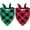 Christmas, variant on Easter Dog Bandanas 3PCS,Triangle Reversible Scarves with 6 Spring Patterns,Colorful Egg and Bunny Designs,Holiday Outfits Perfect for Boys and Girls,Ideal Costume Gifts for Medium to Large Dogs